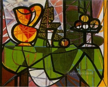 Jarra y frutero 1931 Pablo Picasso Pinturas al óleo